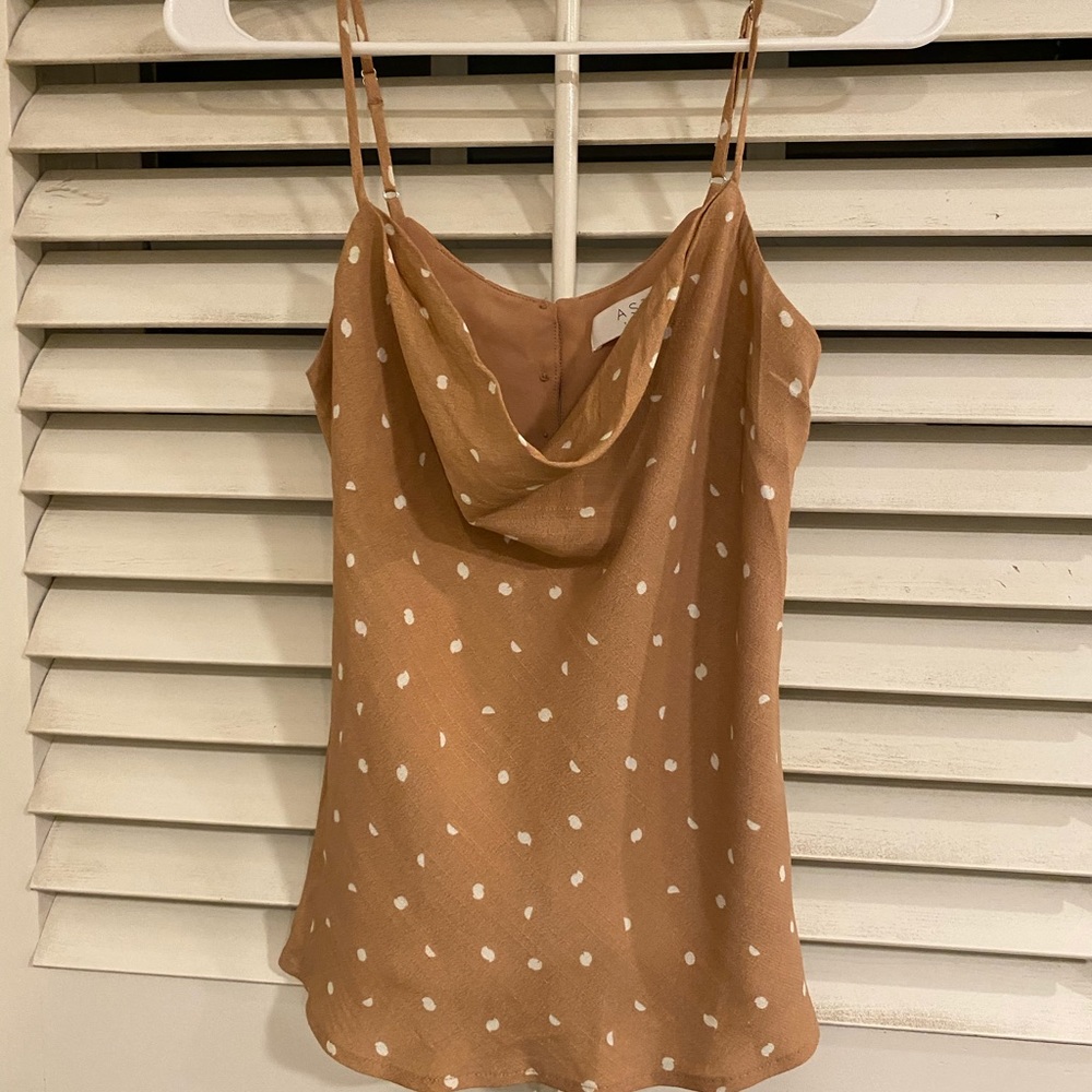 Astr the label Polka dot cami top